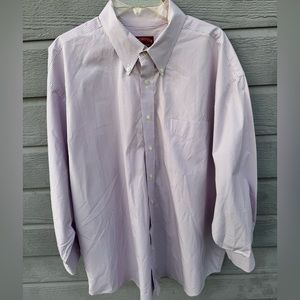 Rochester Men’s Violet/White Checkered Shirt Sz 2X